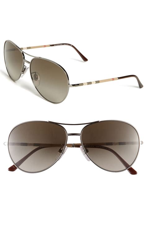 burberry aviator sunglasses nordstrom|Burberry aviator sunglasses sale.